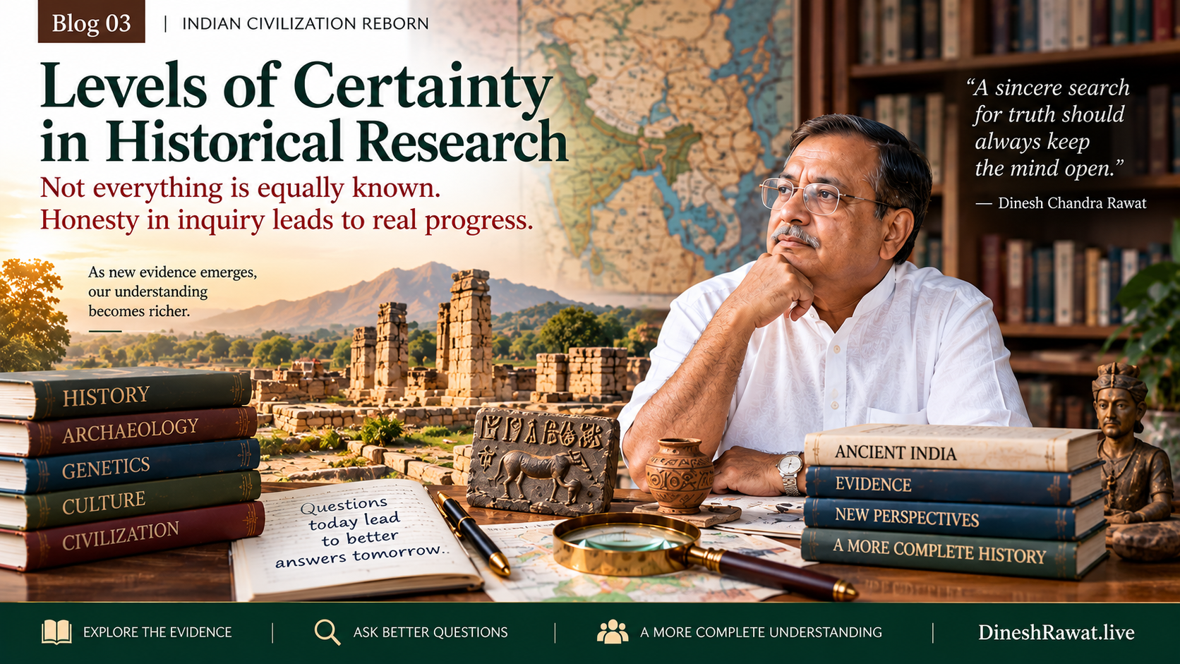 The Most Important Words in Historical Research - We Do Not Know Yet by Dinesh Chandra Rawat